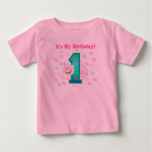 Baby Girl Es ist mein 1. Geburtstag T-shirt
