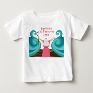Baby Girl First Passover Niedlich Moses Individuel T-shirt
