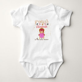 Baby Girl Geschenke 1. Geburtstag Dusche Prinzessi Baby Strampler