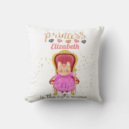 Baby Girl Geschenke 1. Geburtstag Dusche Prinzessi Kissen