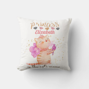 Baby Girl Geschenke 1. Geburtstag Dusche Prinzessi Kissen