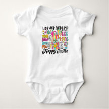 Baby Girl Glitzer Oaster Bunny Typografy