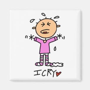 Baby Girl I Cry T-Shirts und Geschenke Magnet