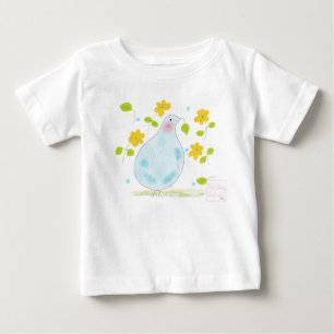 Baby Girl Kleinkind Ruffle T-Shirt von babyLaia