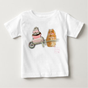 Baby Girl Kleinkind Ruffle T-Shirt von babyLaia