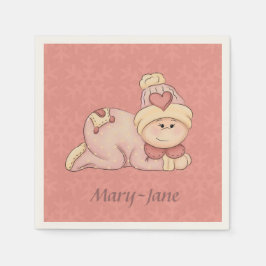 Baby Girl Napkins Serviette