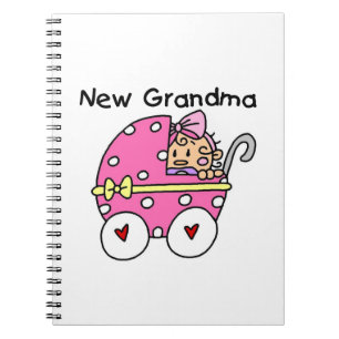 Baby Girl New Oma Geschenke Notizblock