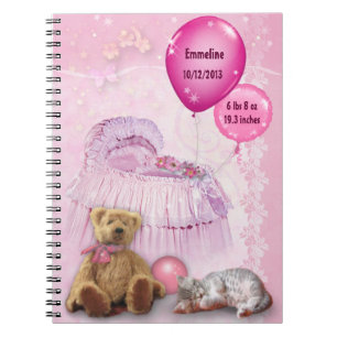Baby Girl Notebook Notizblock