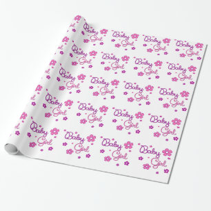 BABY GIRL.png Geschenkpapier