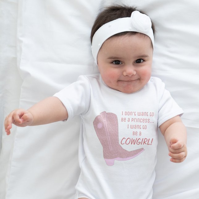Baby Girl Princess Cowgirl Niedlich Baby Strampler (Von Creator hochgeladen)