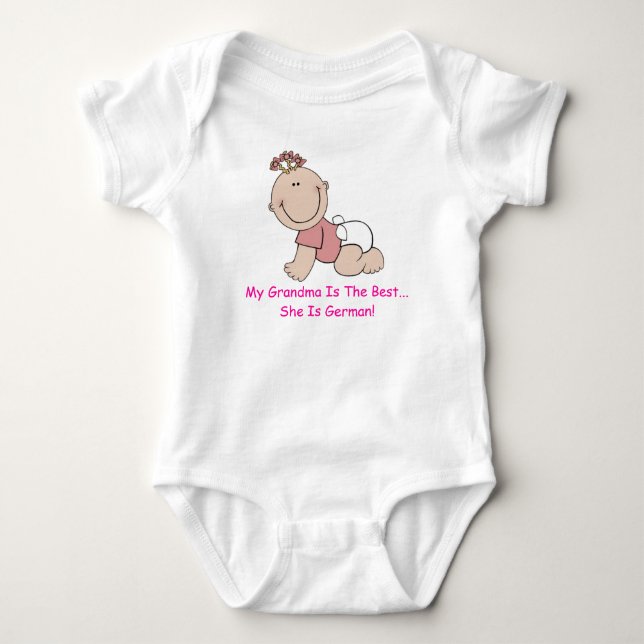 Baby Girl Romper Strampler (Vorderseite)