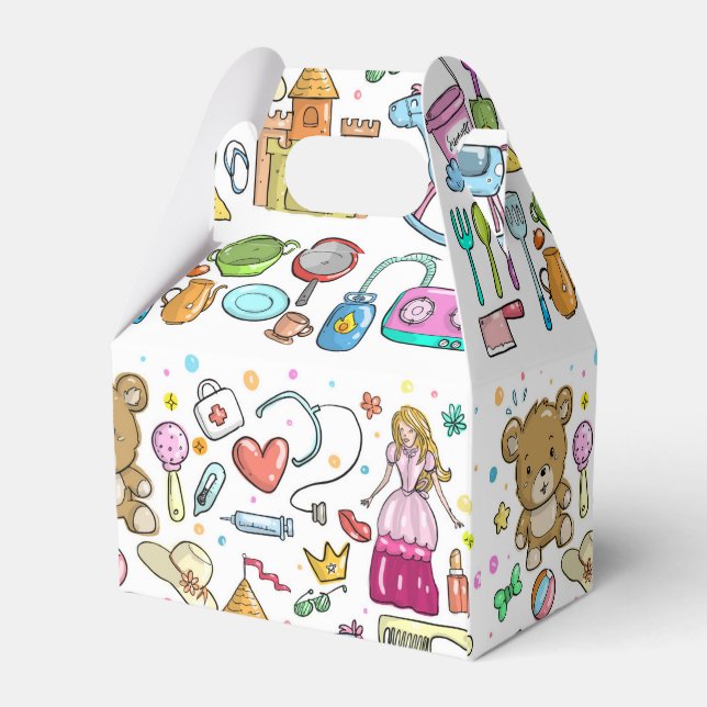 Baby Girl Stuff - Fevor Box Geschenkschachtel (Rückseite)