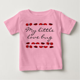 Baby Girl T - Shirt meine kleine Liebe buk pink