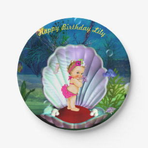 Baby Girl Under Sea Party Teller