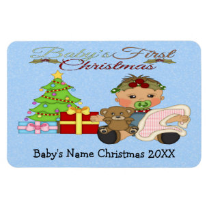 Baby Girl's 1. Weihnachtsmagnete Magnet
