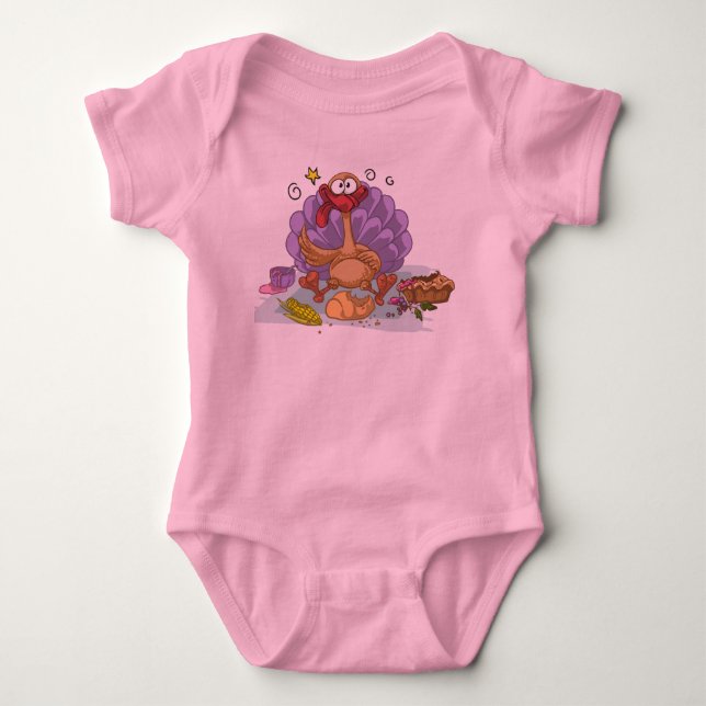 Baby Girl's Bodysuit Baby Strampler (Vorderseite)
