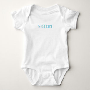 Baby Girls Bodysuit - Beach Babe Strampler