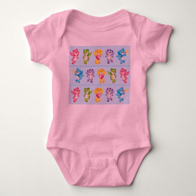 Baby Girl's Bodysuit Strampler (Vorderseite)