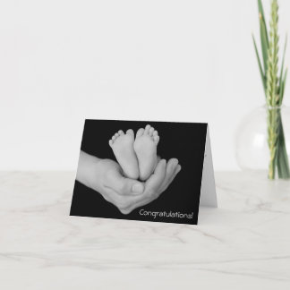 Baby Glückwunschkarte Karte