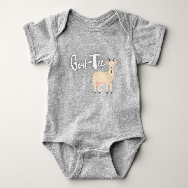 Baby Goat Bodysuit Baby Strampler (Vorderseite)