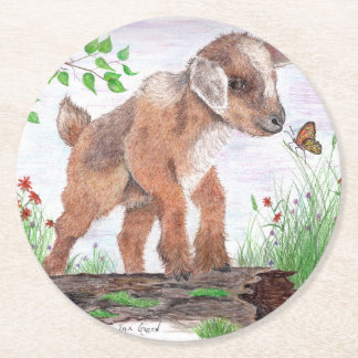 Baby Goat Paper Untersetzer
