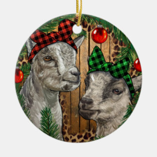 Baby Goats Weihnachtsschmuck Png, Western Christm