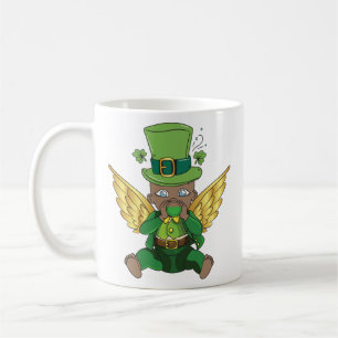 Baby-Goblin mit Flügeln – Süße Fantasie-Kreatur Kaffeetasse