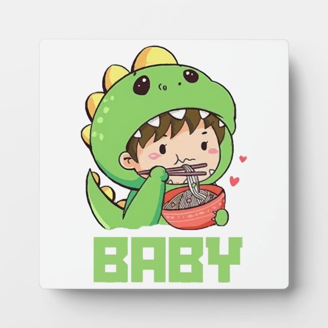 Baby Godzilla Fotoplatte (Vorderseite)