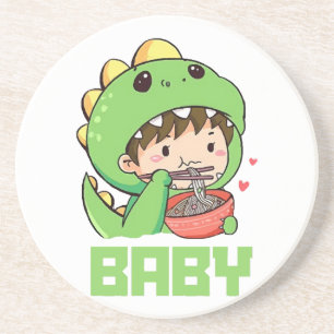 Baby Godzilla Getränkeuntersetzer