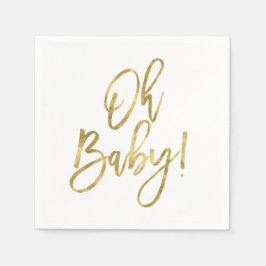Baby Gold Serviette