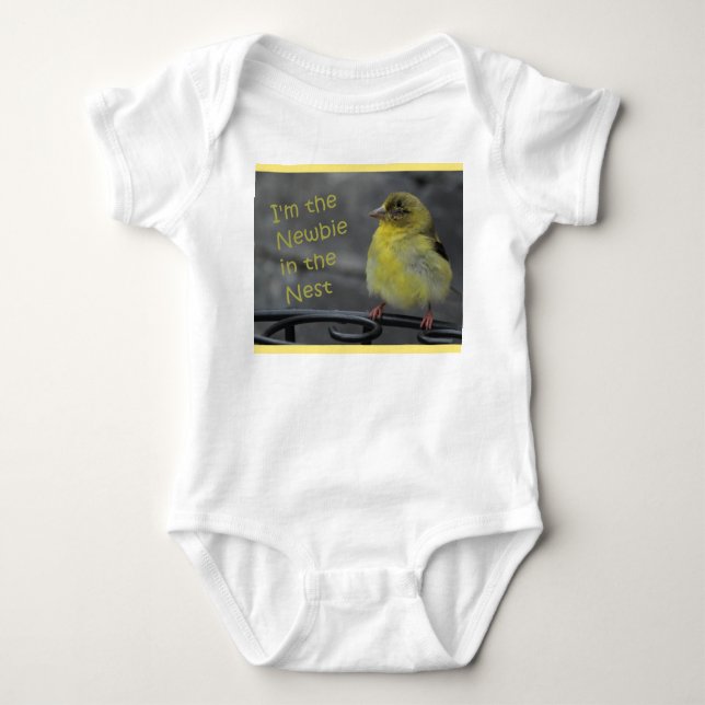 Baby Goldfinch Babybodysuit Baby Strampler (Vorderseite)