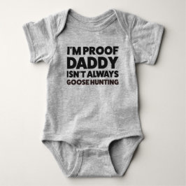 Baby Goose Hunting Jersey Bodysuit Shirt