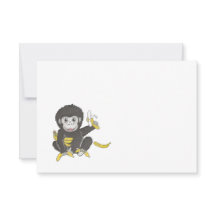 Baby-Gorilla-Karte