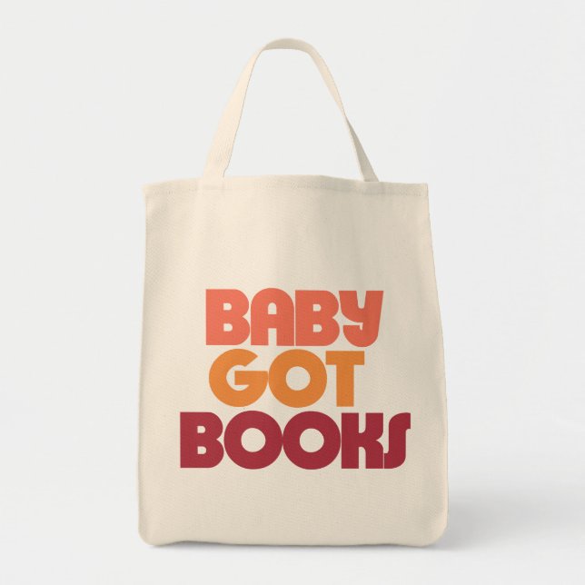 Baby got Books Tragetasche (Vorne)