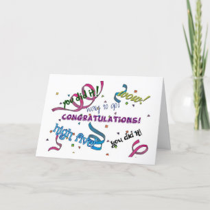 **BABY** **GRATULIERUNGEN** Karte