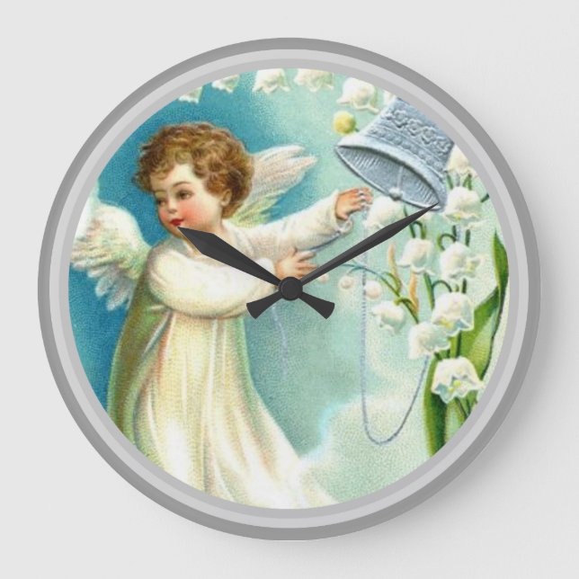 Baby Große Wanduhr (Vorderseite)