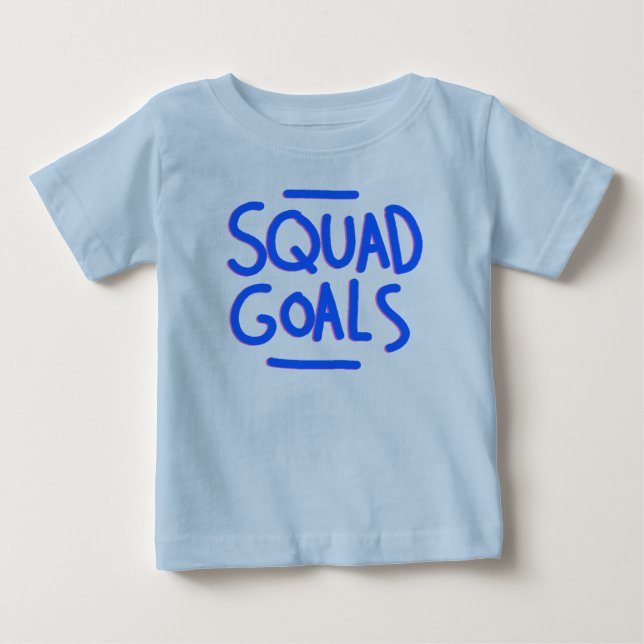 BABY-GRUPPEN-ZIELE - GRUPPE! BABY T-SHIRT (Vorderseite)