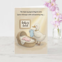 Baby-Grußkarte Christlicher Glaube Herzschlag