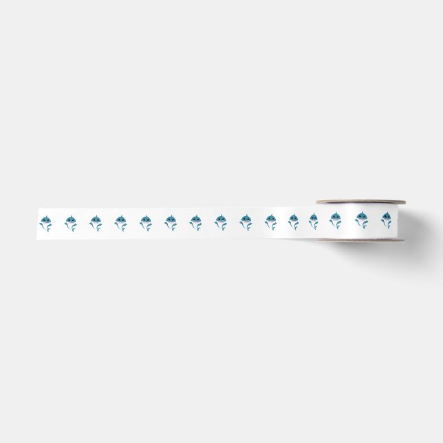 Baby-Haifisch Satinband (Vorderseite)