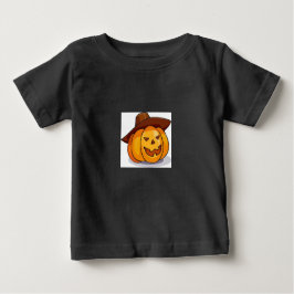 Baby Halloween Jack-O-Lantern T - Shirt