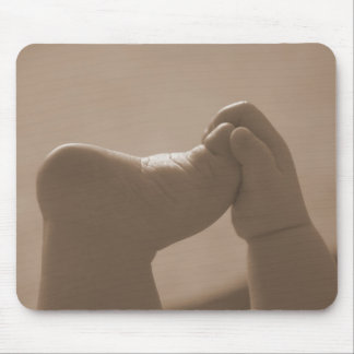 Baby-Hand u. Fuß Mousepad