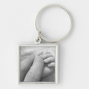 Baby-Handfinger-Handgriff, der leichtes Weiche Schlüsselanhänger