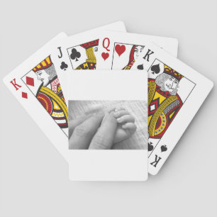 Baby-Handfinger-Handgriff, der leichtes Weiche Spielkarten