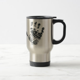 Baby-Handimpressum-Reise-Tasse Reisebecher