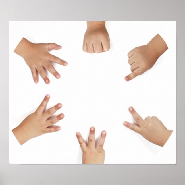Baby Hands Poster (Vorne)