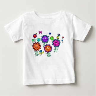 Baby Happy Blume T-shirt