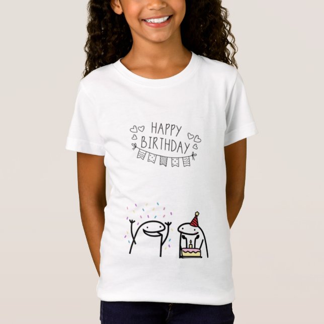 baby happy brithday t shirt design  (Vorderseite)