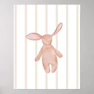 Baby-Hasen-Wandkunstposter Leinwand Kinderzimmer Poster