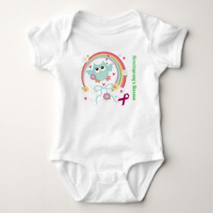 **Baby HD Awareness Girls' American Apparel Baby Strampler