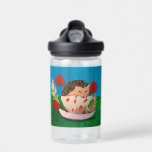 Baby Hedgehog Trinkflasche<br><div class="desc">Baby Hedgehog "Art by Kids" cup character heart rose needle painting drawing</div>